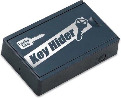 Magnetic Key Hider Case - Large Weather-Resistant Key Storage with Dual Magnets