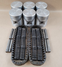 Nos 6 Pistons 12 Valve Springs 2 Timing Chain 8 Piston Pin 1937 Oldsmobile 6 Cyl Nos 6 Pistons 12 Valve Springs 2 Timing Chain 8 Piston Pin 1937 Oldsmobile 6 Cyl