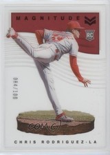 2021 Panini Chronicles Magnitude Red /100 Chris Rodriguez #14 0i8b