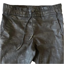 Pantalones de chándal Bevy Flog Shely con cordón para mujer 30 ajustados negros camuflados monocromáticos