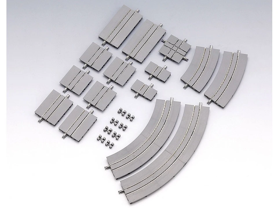 Tomix 91088 - Straßenbahngleis Grundset MX-WT - Spur N - NEU