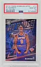 2019 Optic My House RJ BARRETT RC Rookie Basketball Card PSA 10 GEM MINT