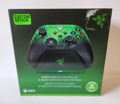 Razer Wireless Controller & Quick Charging Stand For XBox RZ87-04720400-B3U1 New
