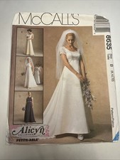 McCalls Vintage Schnittmuster Braut HOCHZEITS...