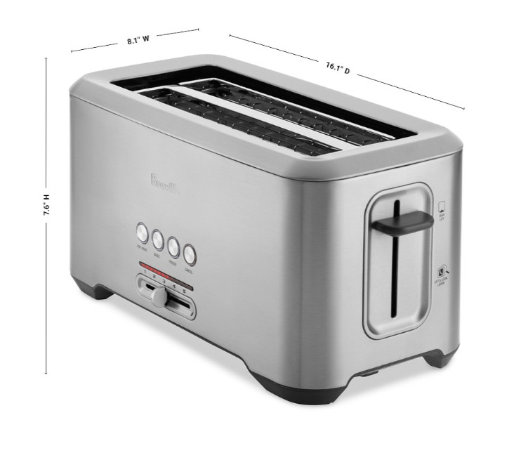 Breville 'A Bit More'® Long Slot 4-Slice Toaster - New - Free SHIPPING!!! View 2