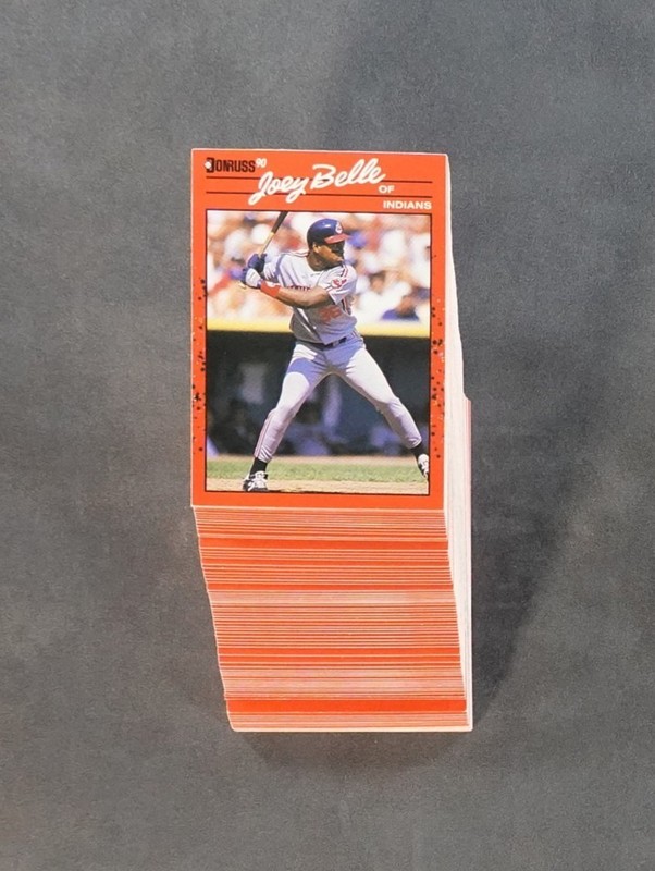 1990 DONRUSS #390 JOEY BELLE RC LOT OF 75 MINT