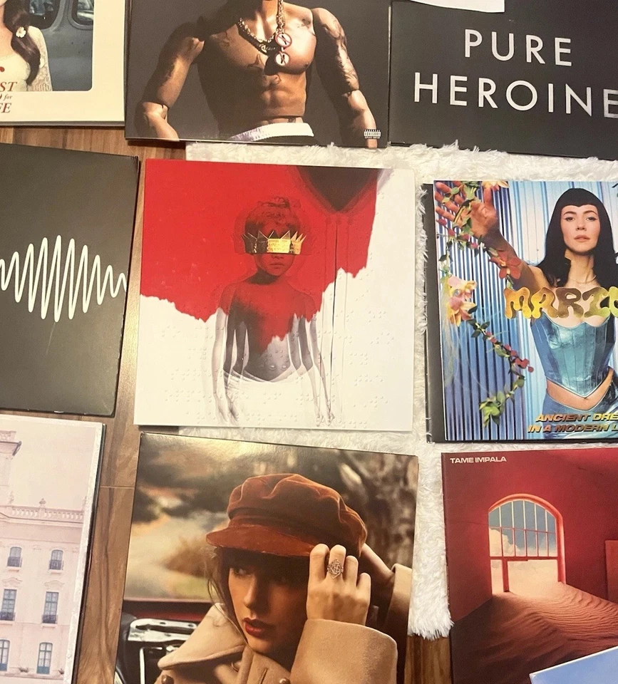 38 Vinyl Record Lot Lana Del Rey Taylor Swift Kendrick Lamar + more color vinyl - Image 3 of 4