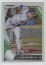 2021 Panini Prizm Draft Picks Silver Prizm Owen Kellington #PDP102 0c3e