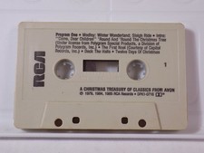 Various Artists A Christmas Treasury of Classics Cassette 1985 RCA