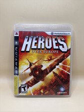 Heroes Over Europe (Sony PlayStation 3, 2009) W/ Manual
