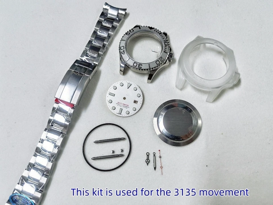 For 2824 2836 3135  After-sales Accessories DIY 40MM Stainless Steel Watch kit - Bild 3 von 4