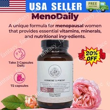 Happy Mammoth Hormone Harmony Natural Hormonal Support for Women 72 Capsules NEW