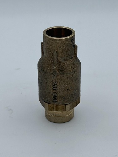 Watts 3/4 601S Lead Free Brass Check Valve 250 WOG Union Solder Plumbing 4 PACK