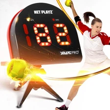 Softball Radars, Speed Sensors Training Equipment (Hands-Free Radar Guns, Pit...