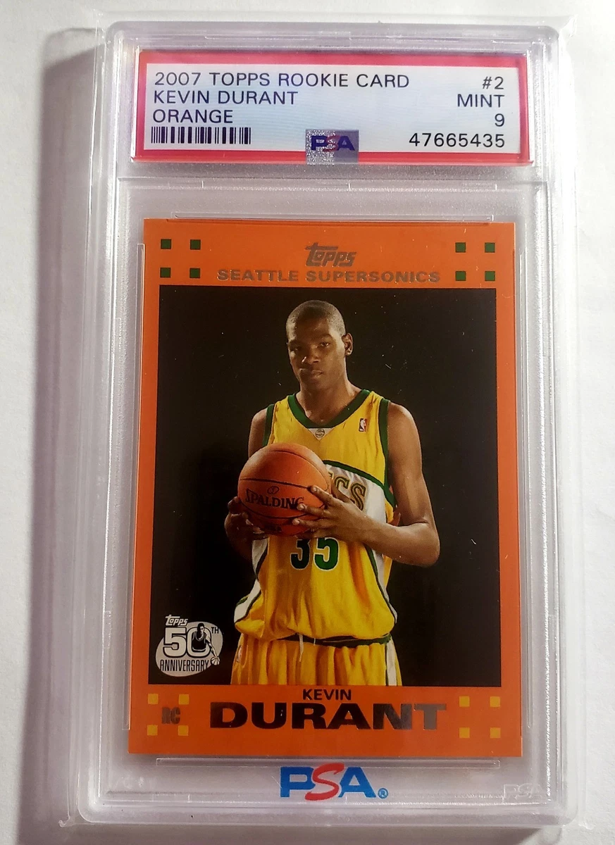 Topps Kevin Durant 9 Graded Basketball Sports Trading Cards