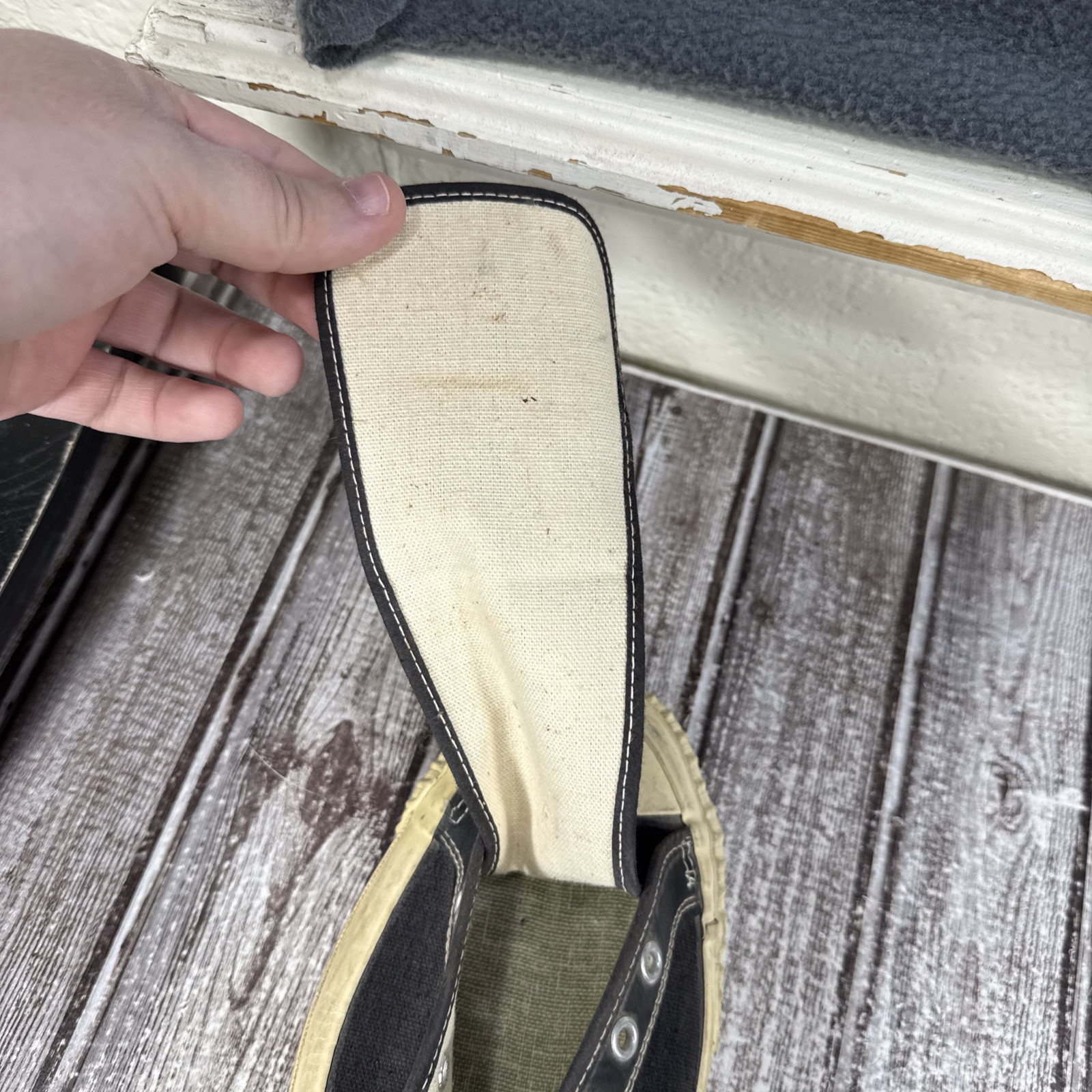 Vintage PF Flyers Canvas Basketball Shoes Sneakers BF Goodrich Athletic 10 RARE