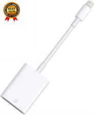 Apple Mfi Certified Lightning to SD Card Camera Reader for Ipad Sd Card Reader