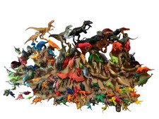 Lot Of Toy Dinosaurs Jurassic Park And Many More Vintage And New 12 Lbs Of Dinos