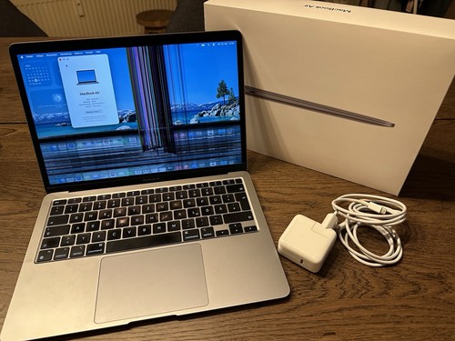 Apple MacBook Air 13 2020 M1 A2337 Displayschaden Defekt Grau Grey Display