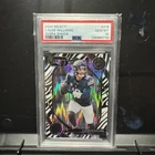 2024 Panini Select Caleb Williams #216 Zebra Prizm PSA 10 RC SSP POP 12