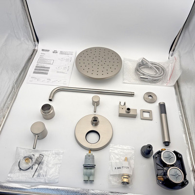 Delta 342702-SP Modern Monitor 14 Series Shower System Brushed Nickel