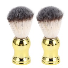 2pcs Shaving Brush Hair Shaving Brushes Easy to Clean Synthetic Shaving Brush