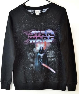 Star Wars'' Darth Vader Women Reversible Sweatshirt, Black