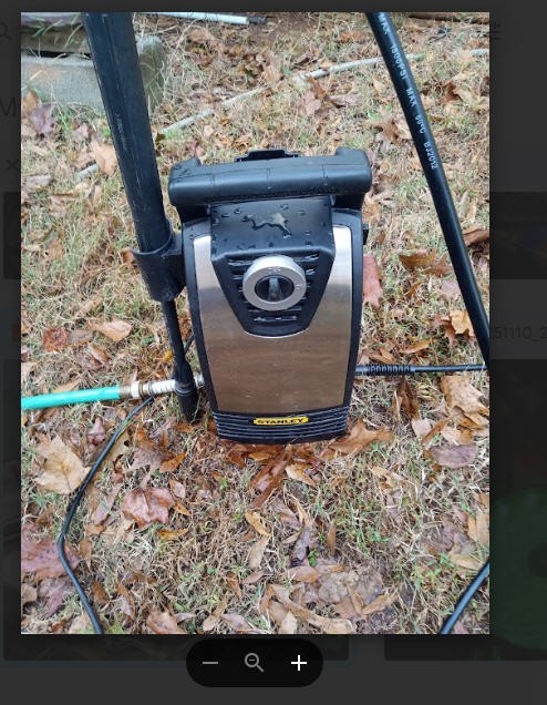 Stanley P1600S Portable High Pressure Washer 1600PSI Electri
