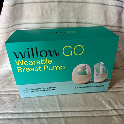 SEALED BRAND NEW- Willow Go Wearable Breast Pump Set -  2 Pumps W/ Accessories