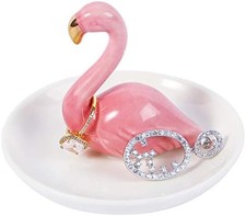 Ceramic Ring Holder Handmade Trinket Dish Organizer for Rings Earrings Jewelry