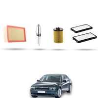 Hoffcar Set Service - 4 Filter FüR BMW Serie 7 (E65, E66) 750I 270Kw Von 2005