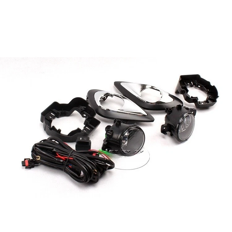 Juego completo de luces antiniebla parachoques para Nissan Micra March K13 2014 2015 2016 2017 2018 Foto 3 de 4