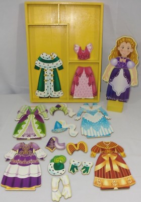 open lace back dress Magnetic Dress-Up Dolls main image 1