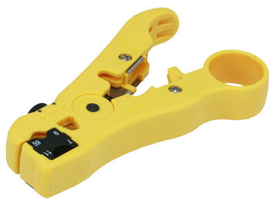 Coax Coaxial Cable Cutter Tool RG59/6//7/11 Coaxial Telco Speaker Cable Stripper