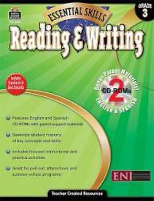 ESSENTIAL SKILLS: READING & WRITING GRD 3 By Teacher Created Resources Staff VG+