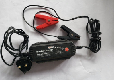 Autobatterieladegerät 12V 3,8/0,8Amp DC Vollintelligent Automatic Master Charger