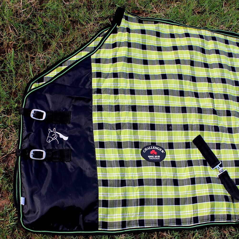 Horse Cotton Sheet Blanket Rug Summer Spring Green 5338 for sale online