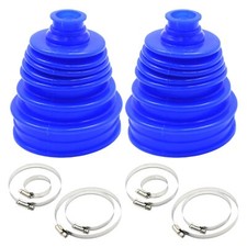2Pcs Silicone CV Joint Boot Kit Universal Automotive CV Boots 5 Inch 125-130 ...