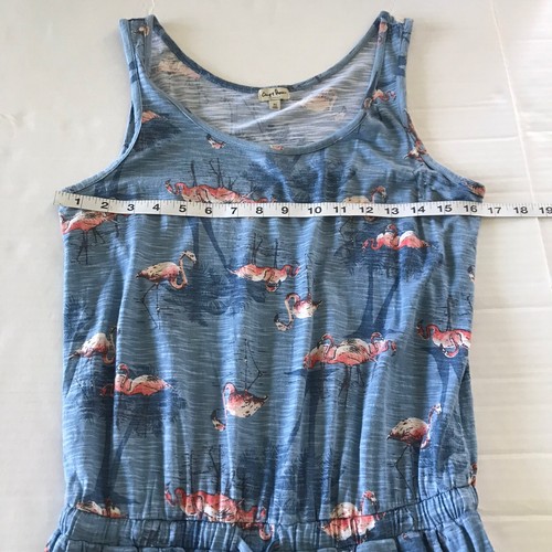 Chip & Pepper Damen Größe XS Rosa Falmingo Sommer Strand Strampler Kordelzug Taille - Bild 5 von 14
