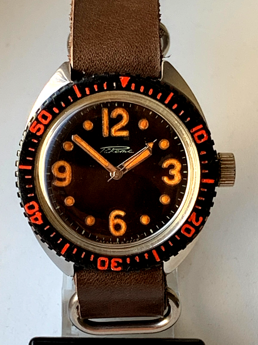 RAKETA Amphibian Diver Vintage Scuba RRR made in USSR/Collectible