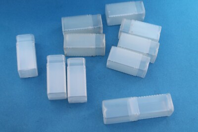 10 x Quadropack Verpackungshülse Innen 25x25 x 65-100 mm transparent