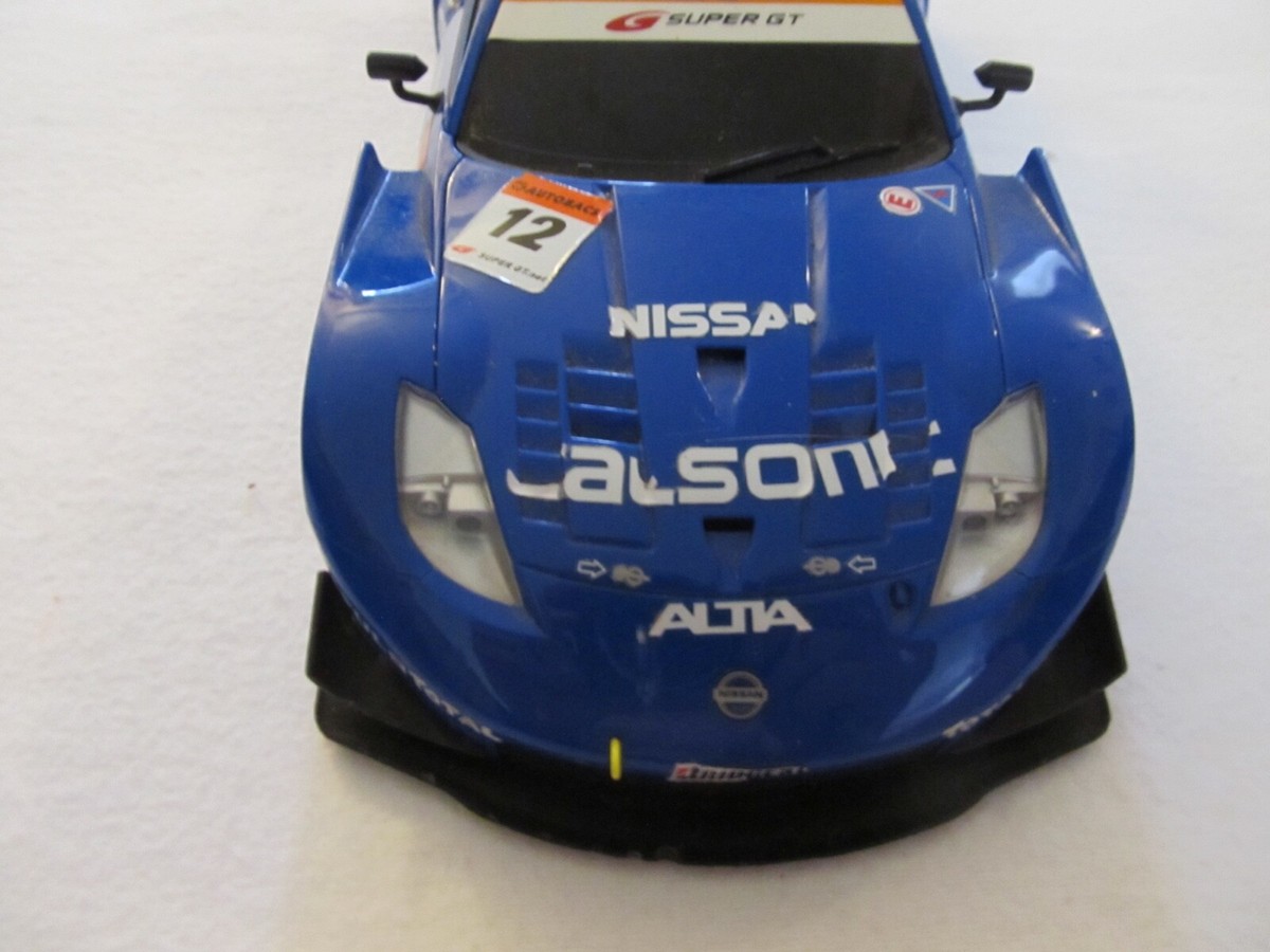 Nissan Super GT Calsonic Blue MJX R/C Technic With No Remote Nissan Super GT Calsonic Blue MJX R/C Technic With No Remote