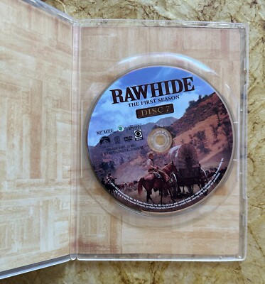 RAWHIDE The Complete First Season 1 : 22 Episodes 7-Disc DVD Set w