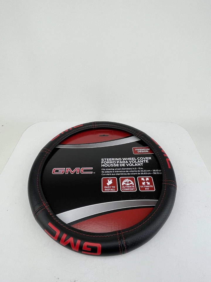 GMC Licensed Steering Wheel Cover 4 Yukon Sierra Acadia Canyon - Изображение 4 из 4