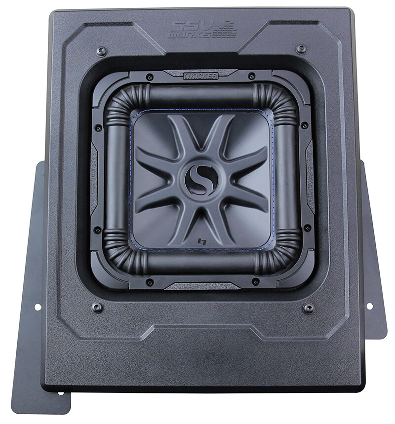 Сабвуфер SSV за сиденьем водителяпассажира мощностью 600 Вт для Polaris SlingshotКорпус