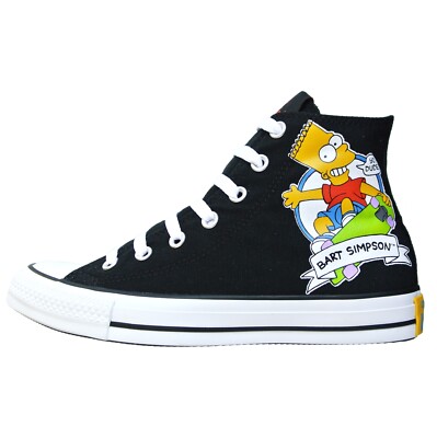 Converse Chucks EU 39 UK 6 Bart Simpsons Skater Chuck Taylor All Star Sneakers