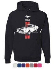 Ford Mustang 50 Years Hoodie GT Boss 302 Shelby Cobra Sweatshirt