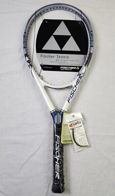 Raquette joueur de tennis PRO d'occasion Tommy Haas Fischer Revolution gds 700 titane