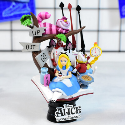  Alice In Wonderland Cheshire Cat Statue Figure Collectible Decoration Doll 
