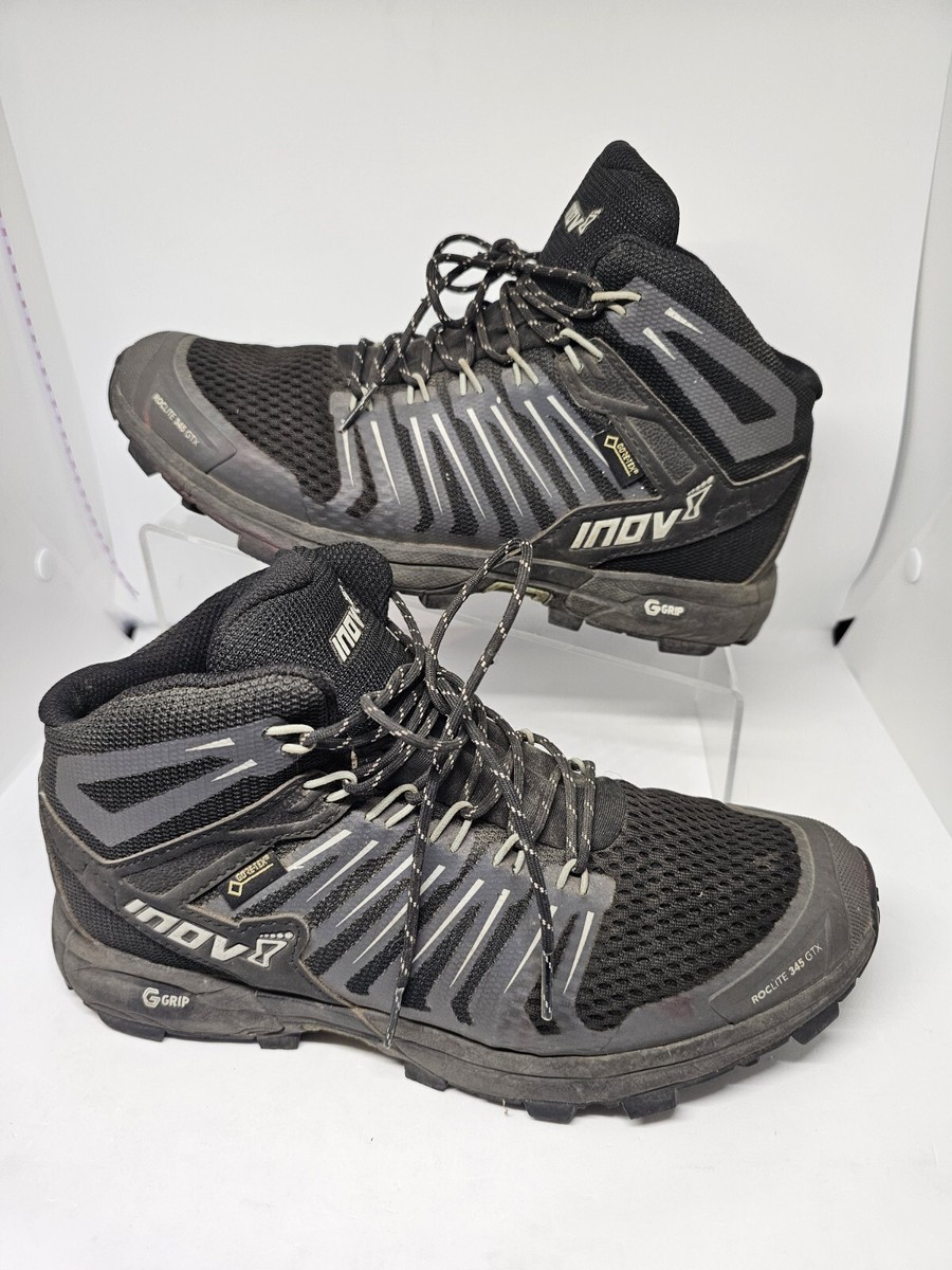 Inov-8 Roclite G 345 GTX Mens Black Synthetic Hiking Boots  display picture 1